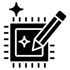 Ai Curator  Icon Element For Design