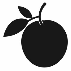 Abiu Black Silhouette Vector Art