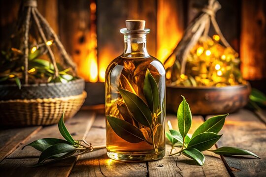 Long Exposure: Mediterranean Laurel Leaf Liquor Infusion - Alloro