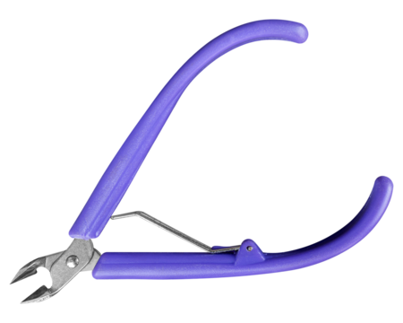 Purple nail clippers