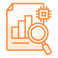 Ai Trend Analyzer  Icon Element For Design
