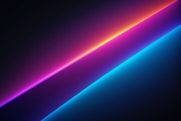 Fototapeta premium a close up of a neon colored wallpaper with a black background