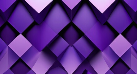 Obraz premium Geometric diamond checkered pattern background in purple pattern background