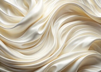 Obraz premium Luxurious Abstract Wave Texture: Vintage Style White Background Business Stock Photo