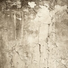 Aged Concrete Wall Texture: Awe-Inspiring Cracks and Hues of Beige