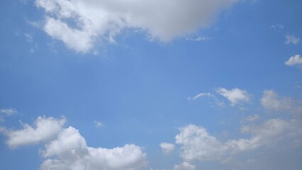Blue sky and clouds for background