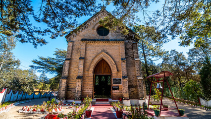 St. Mary's Church is located near Tip N Top Point and GMVN in Lansdowne, Uttarakhand, India