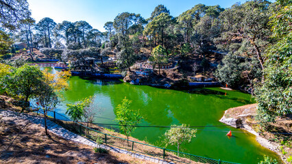 Serene lake known as Bhulla Lake or Bhulla Taal is located in Lansdowne, Uttarakhand, India