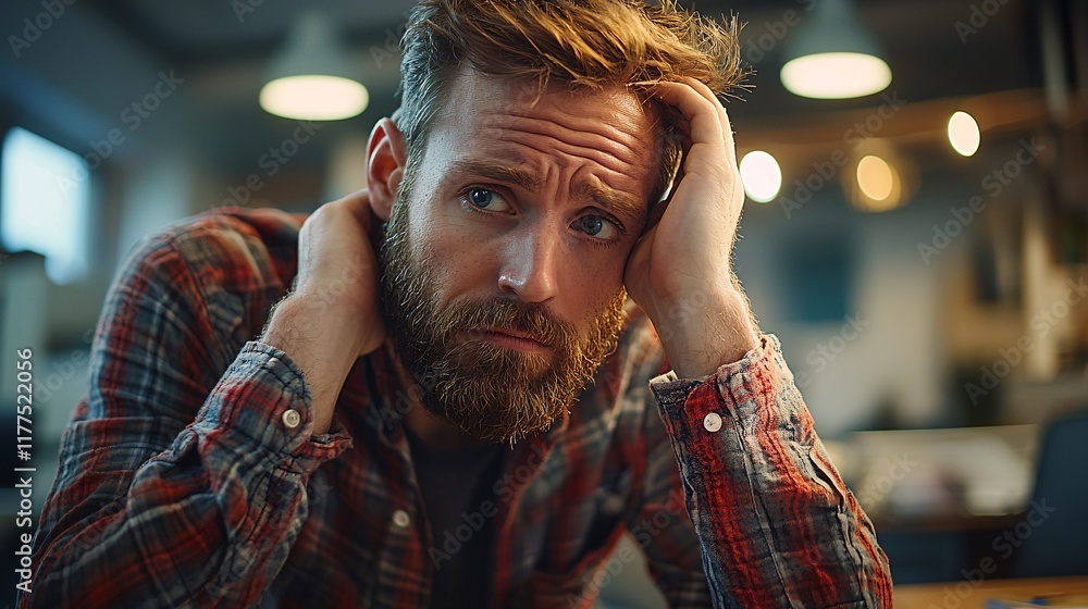 Aufkleber Tech troubleshooting explained through a video tutorial on fixing software installation errors Stock Photo with side copy space