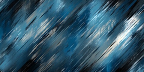 Fototapeta premium Abstract blue diagonal streaks, dynamic motion, design texture background.