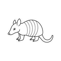armadillo line art.eps