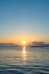ひたちなか市  海門町ふれあい公園 初日の出