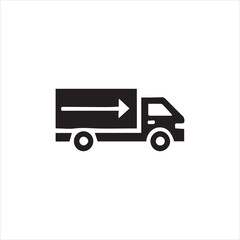 truck icon vector illustration