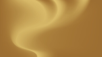 Gold abstract blurred gradient background, smoke, vapour pattern. Vector illustration.
