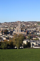 Cityscape of Cork in Ireland 
