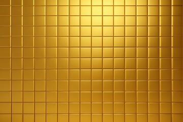 a close up of a gold background with a grid pattern