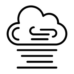 Tornado Vector Icon Design