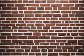 Obraz premium a close up of a brick wall with a fire hydrant in the middle