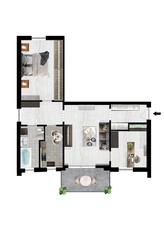 sketch plan floor plan top creative