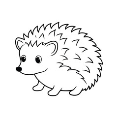 hedgehog line art.eps