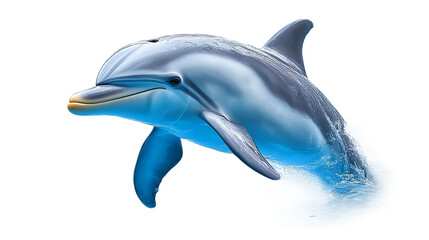 Fototapeta premium Dolphin isolated on white
