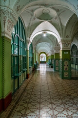 Interior of Subotica city hall from 1908. build by Austro-Hungarian Monarchy. 