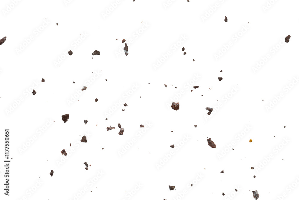 Poster abstract explosion dust particle texture