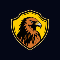 eagle with shield
