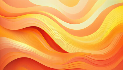 abstract pastel orange and yellow gradient heritage generative ai