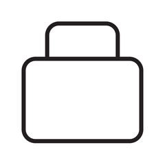bag icon for ui ux