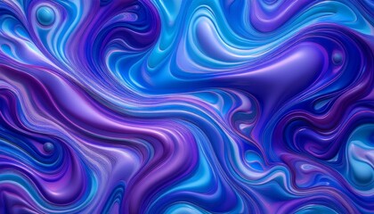 Fototapeta premium Abstract Seamless Texture with Gradient of Vibrant Blues and Purples
