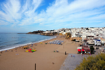 Algarve coastal town, very popular holiday destination, with sandy beaches and a lively nightlife Albufeira Portugal