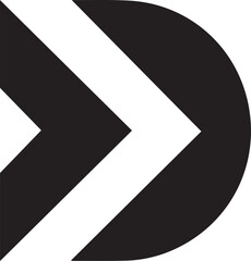 D Logo, D Alphabet Logo