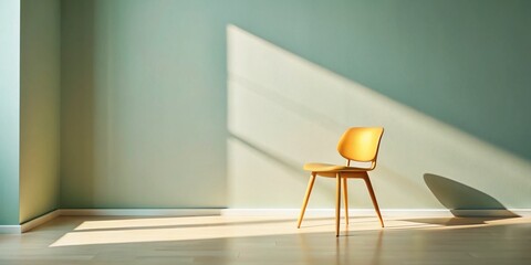 Modern Minimalist Room Interior Design: Stylish Chair, Clean Lines
