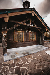 mountain cabin