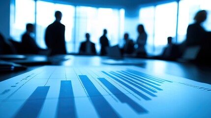 Analyzing Exponential Growth in Professional Business Meeting