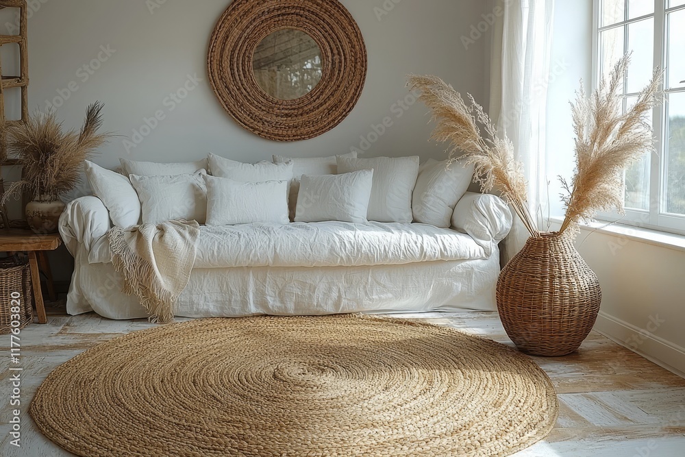 Poster create a clutter-free space in your room to achieve new age minimalism, focusing on simplicity and f