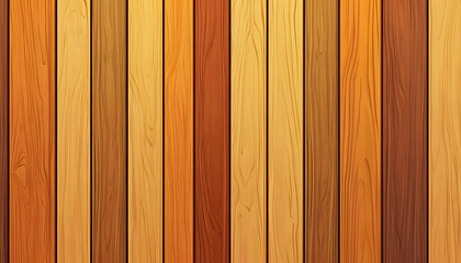 Fototapeta premium Vertical Wooden Planks Displaying Various Wood Grains
