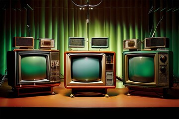 93 tube television tv sets with large boxy designs housing catho