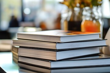 stack of books