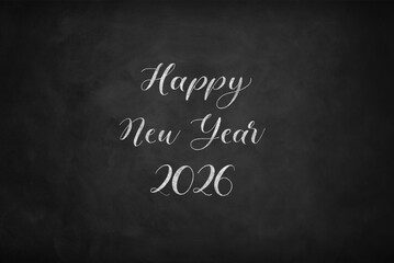 Happy new year inscription 