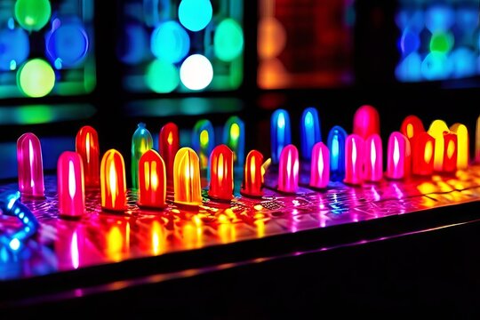 lite brite toy that creates illuminated designs by placing color