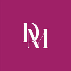 Initial Letter DAM Logo Design Outstanding Creative Modern Symbol  Sign