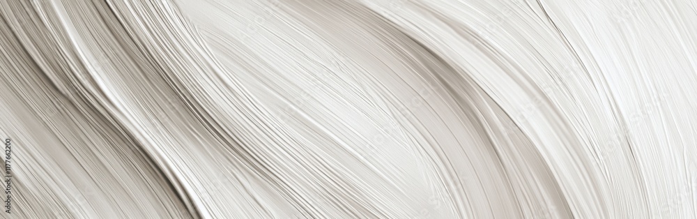 Aufkleber Subtle pencil strokes create curving patterns on a textured background, highlighting minimalistic artistry and fine craftsmanship