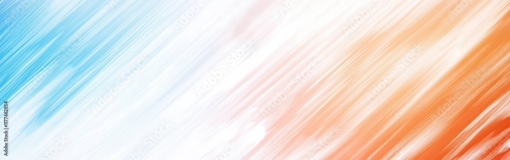 Poster soft gradient of pencil strokes creating a blurred effect, showcasing harmonious colors from blue to