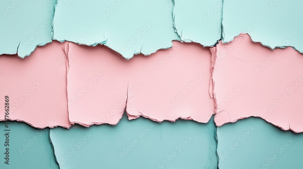 Poster Soft pencil strokes create a gradient with torn borders showcasing a creative design element for art and decor projects