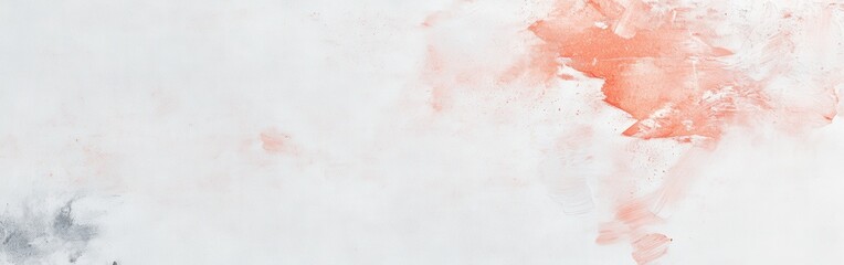 Fototapeta premium Minimalist white canvas showcasing subtle pencil strokes with hints of color