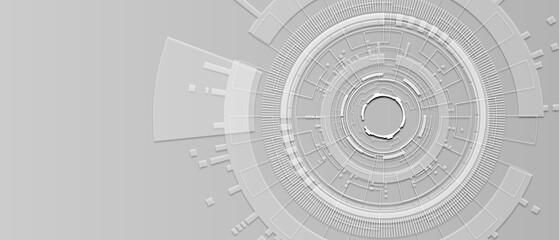  abstract technology graphic background with copy space 