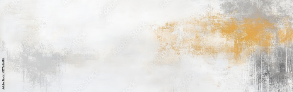 Poster elegant white canvas featuring a solitary pencil set against a minimalistic backdrop of soft colors 