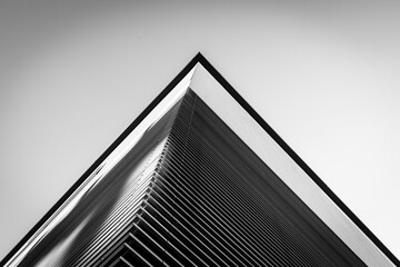 Fassade eines Geb&auml;udes mit Sonnenschutz-Jalousie